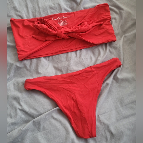 The Kenzie Bottom / Red / Large - Picture 5 of 9
